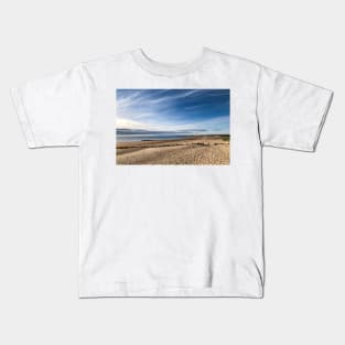 Summer on Blyth beach Kids T-Shirt